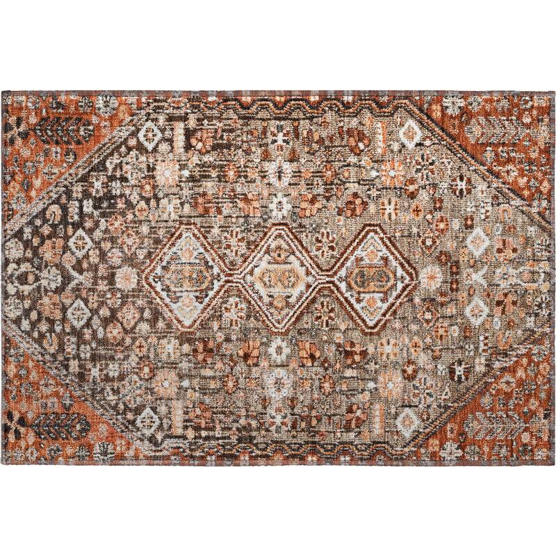 Premium Washable Super Soft Traditional Global Mayfield Rug