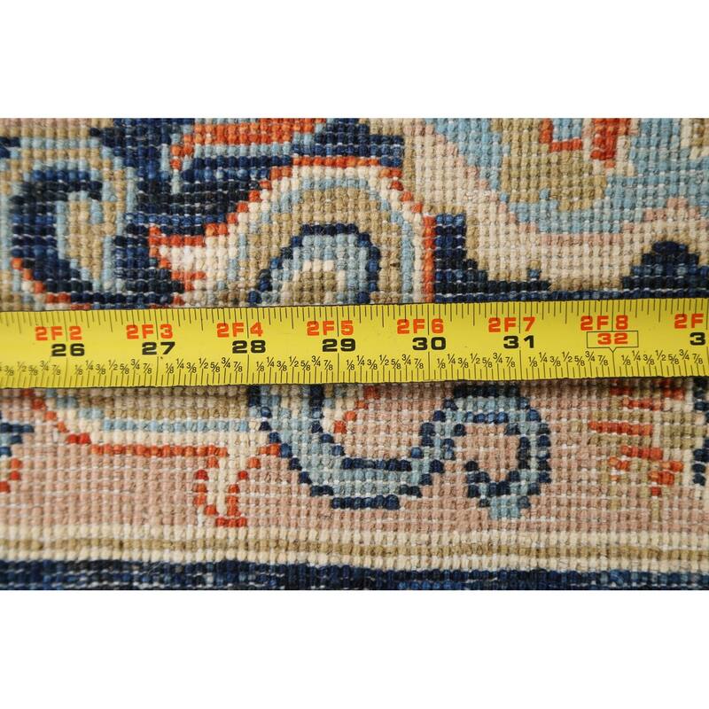 Eye-catching Floral Khotan Oriental Area Rug Wool Hand-knotted Carpet - 8'0" x 9'8"