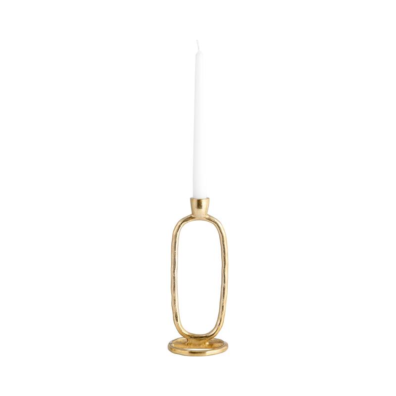 Sagebrook Home Oval Ring Taper Candle Holder