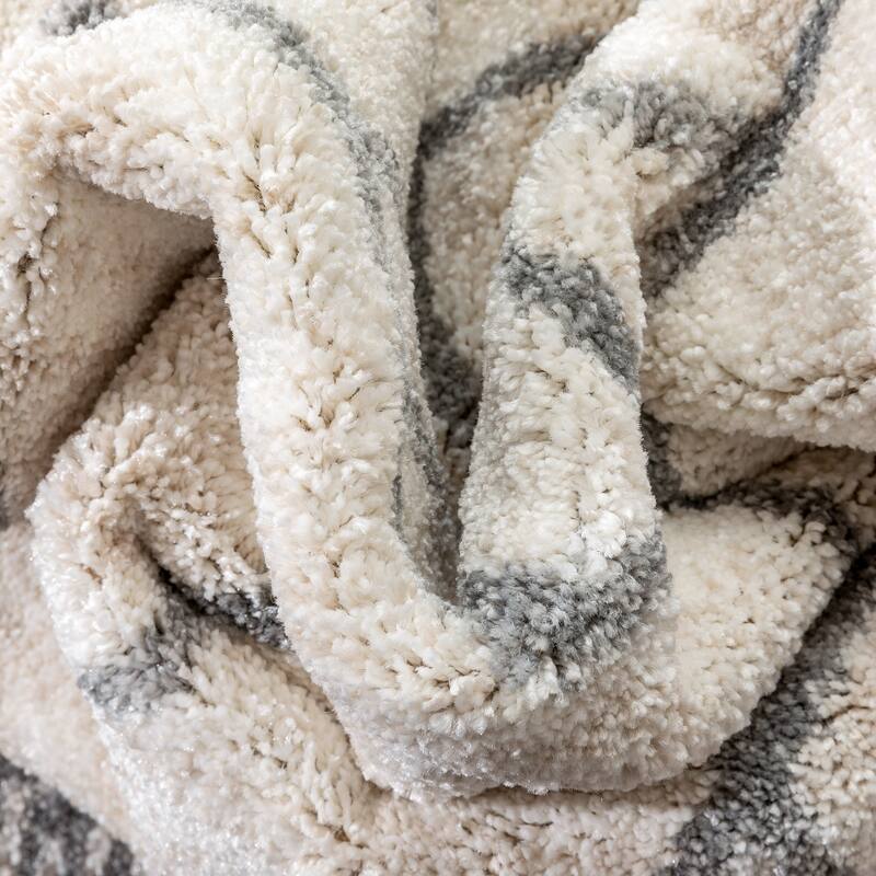 Well Woven Serenity2 Diodelly Moroccan Lattice Trellis Area Rug