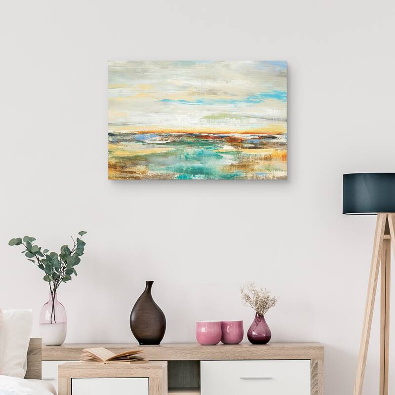 Shore Break by Liz Jardine Canvas Art Print