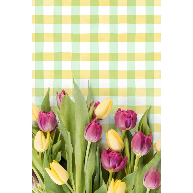 NextWall Spring Plaid Peel and Stick Wallpaper