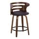 preview thumbnail 15 of 54, Carson Carrington Cranagh 24" Upholstered Counter Stools (Set of 2)