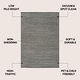 preview thumbnail 93 of 111, JONATHAN Y Maribo Minimalist Scandi Striped Navy/ivory Area Rug