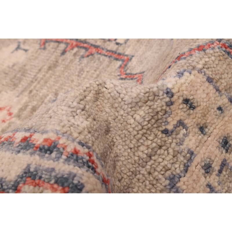 ECARPETGALLERY Hand-knotted Jules Serapi Taupe Wool Rug - 8'1 x 10'2