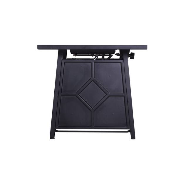 Outdoor Gas Square 50000 BTU Fire Pit Table