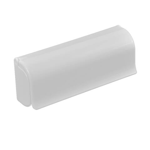 Bathroom Self Adhesive 6 Racks Toothbrush Holder Stand Shelf Storage - White - 5" x 2" x 1.6"(L*W*H)