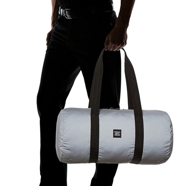reflective duffle bag