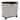 Heavy-Duty Plastic Storage Cabinet with Adjustable Shelf - Gray