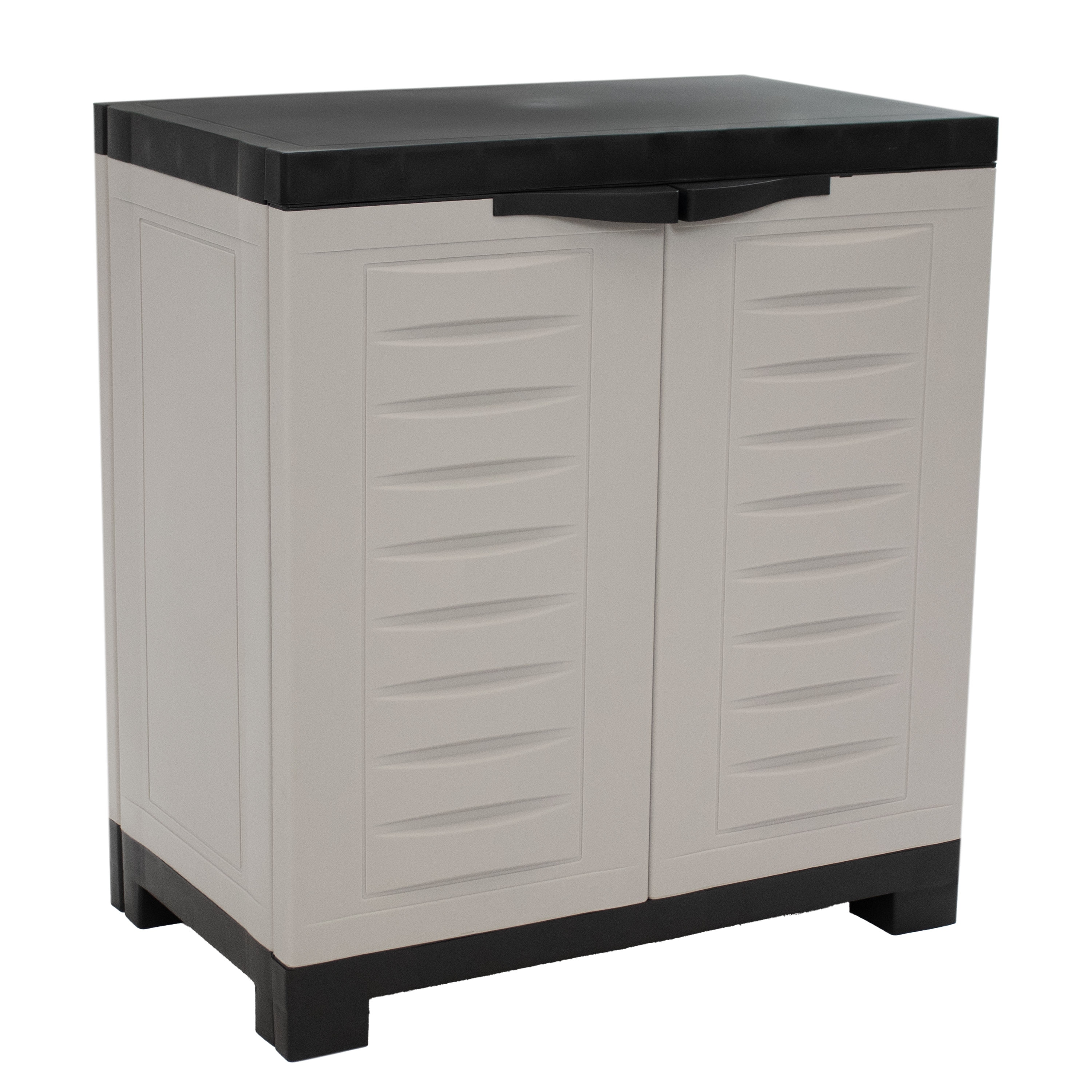 ｷｬﾋﾞﾈｯﾄ(No:1277242-3/在庫2台) Sunnydaze Plastic Garage Storage Cabinet with Adjustable Shelf