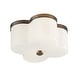 preview thumbnail 1 of 5, Maxim 12240 Clover 2 Light 13" Wide Flush Mount Ceiling Fixture Antique Bronze