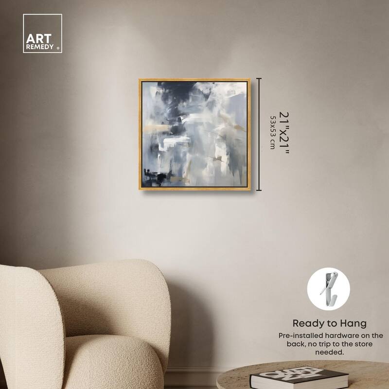 Pulse of the Storm I Canvas by Art Remedy