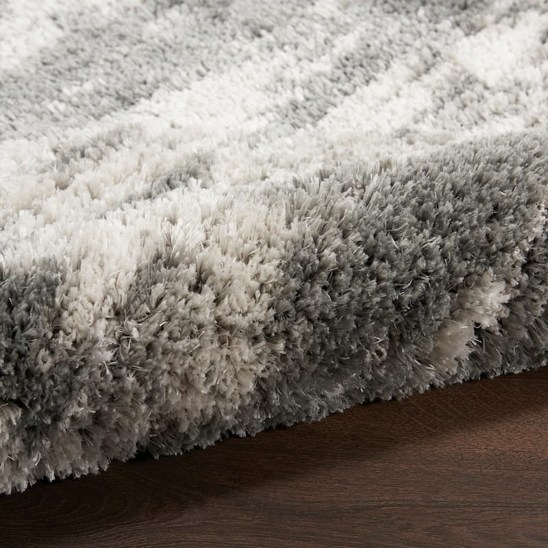 Nourison Dreamy Shag Contemporary Urban Abstract Area Rug