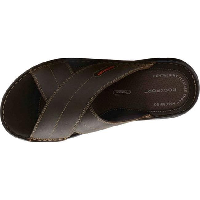 rockport men's darwyn xband slide sandal