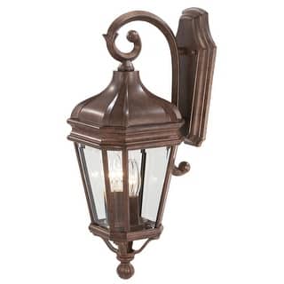 The Great Outdoors 2 Light 21" Height Outdoor Wall Sconce from the