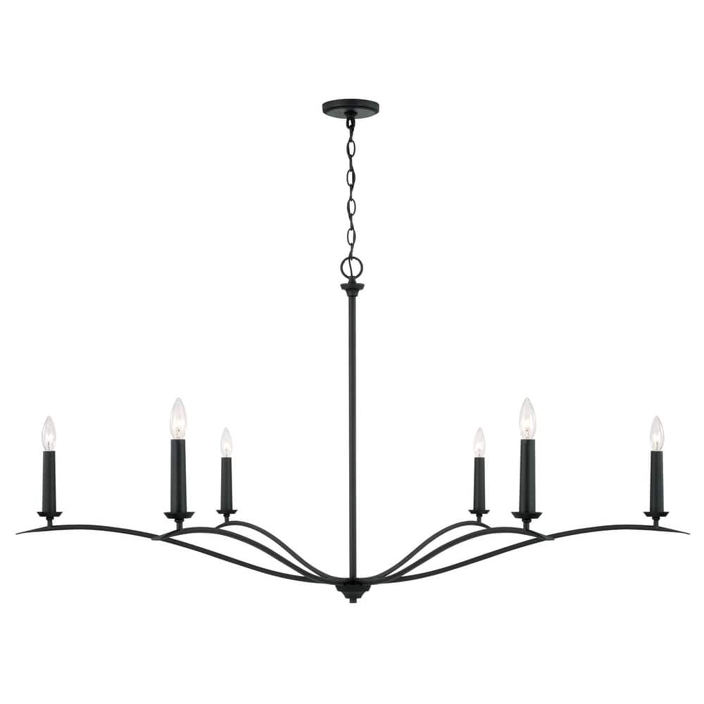 6-Light Chandelier - 29.25 High