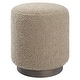 preview thumbnail 1 of 3, Uttermost Avila Latte Round Ottoman