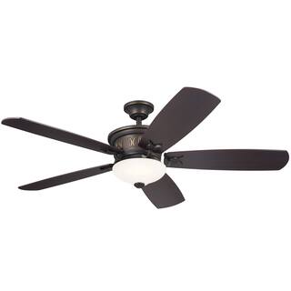 Kichler Lighting Crescent 56 inch Integrated LED Indoor Olde Bronze Ceiling Fan