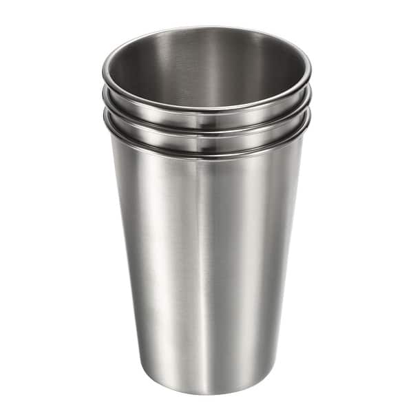 Stainless Steel Plant Pot, 6 Pack Metal Flower Planter Container - Silver -  Bed Bath & Beyond - 36178304