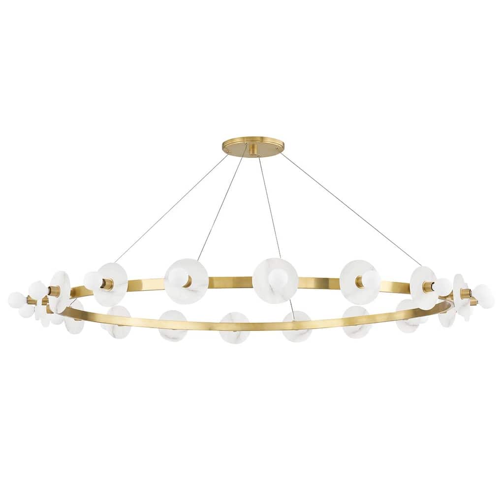 Hudson Valley Lighting Austen 18 Light 58" Wide Ring Chandelier