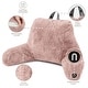 preview thumbnail 24 of 53, Empyrean Furs Reading Pillows for Sitting in Bed Adult & Kids, Sit Up Back Support Pillow for Bed Rest