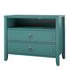The Novogratz Her Majesty 2 Drawer Nightstand