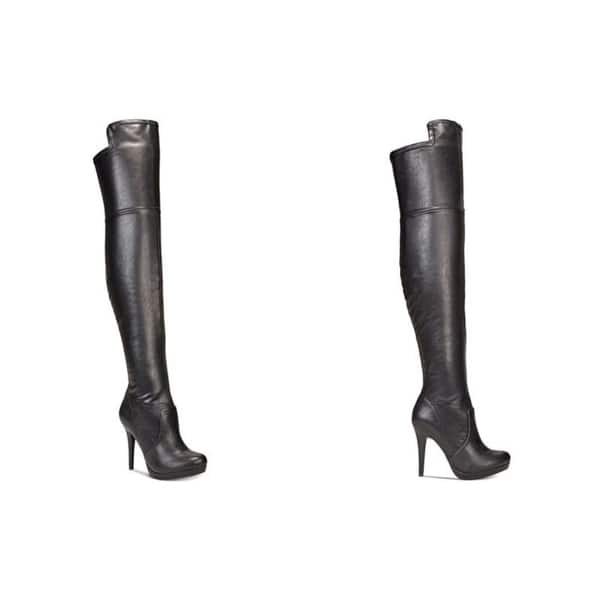 Thalia Sodi Womens Blaire Closed Toe Over Knee Fashion Boots