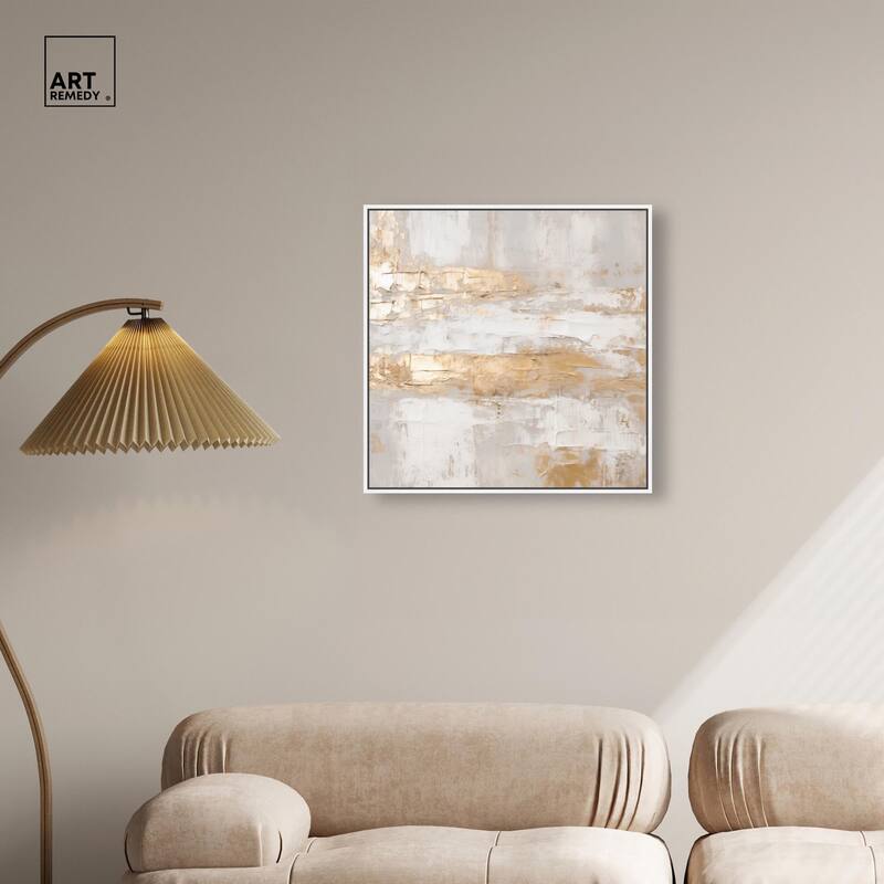 Melted Goldscape I Canvas by Art Remedy