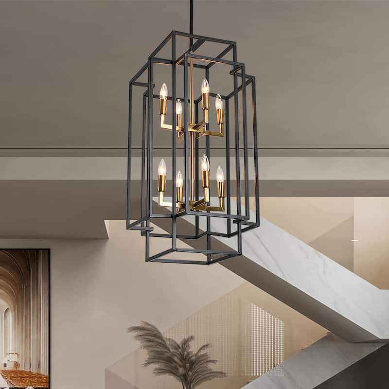 Fixture Rustic Lantern Pendant Lighting for Kitchen Hallway
