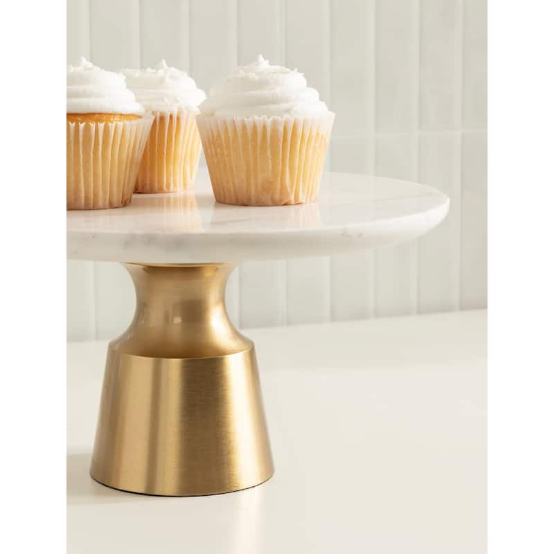 Kate and Laurel Anjana Round Cake Stand