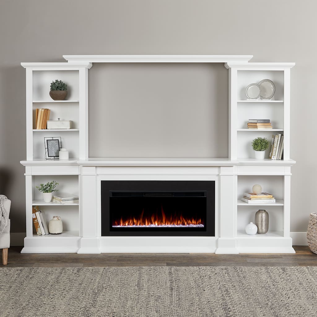 Monte Vista 108" Smart Landscape Electric Fireplace TV Stand