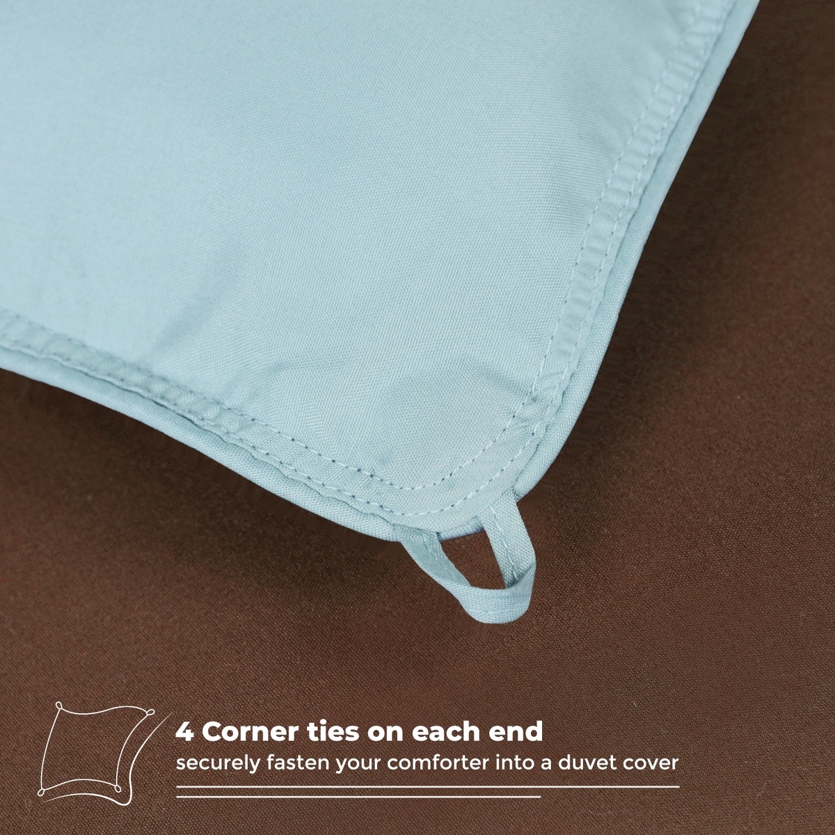 Superior Brushed Microfiber Down Alternative Reversible - Picture 19 of 40