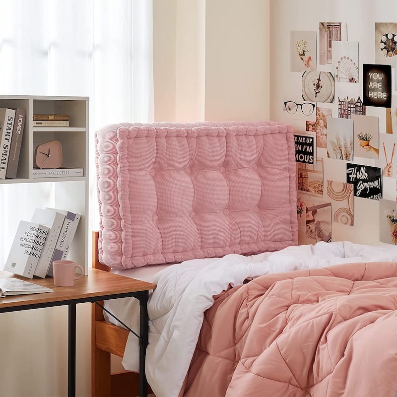 Rainha® Ultra Thick Tufted College Headboard by DormCo