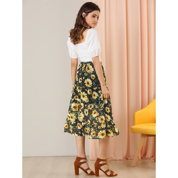 Sunflower midi skirt clearance