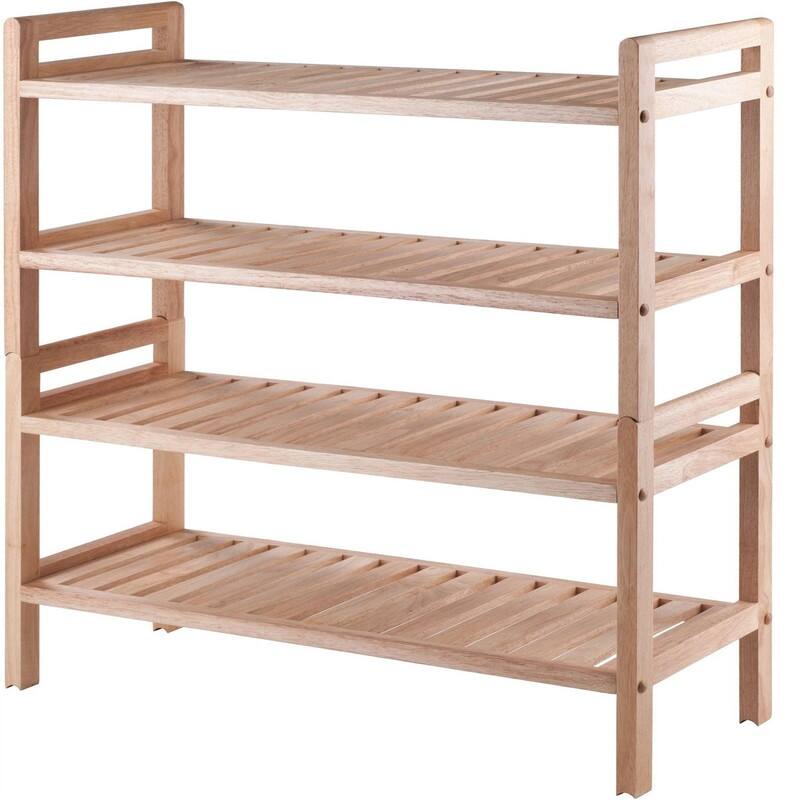 Mercury Shoe Rack - 10.71"D x 27.24"W x 32.01"H
