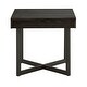 preview thumbnail 21 of 31, Eldersley Wood Finish End Table with One Drawer by iNSPIRE Q Modern