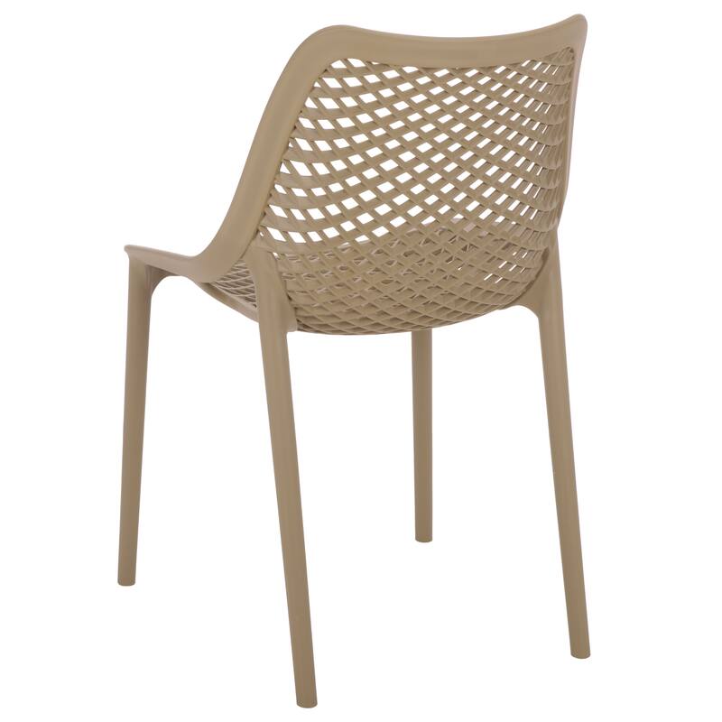 SAFAVIEH Outdoor Living Leila Dining Chair (Set of 2) - 20"W x 24"D x 32"H