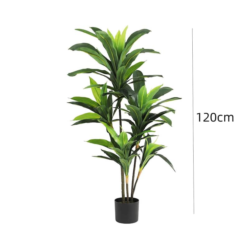 Artificial Faux Yucca Dracaena Plant for Home Office Living Room Decor