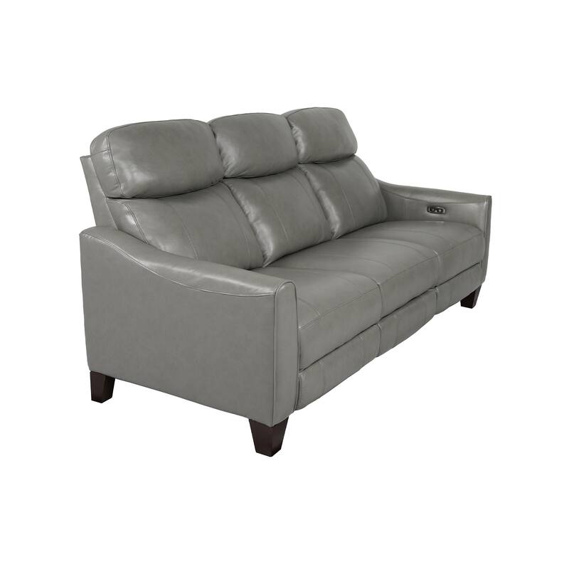 Milos 83" Zero Gravity Leather Power Reclining Sofa with USB Ports