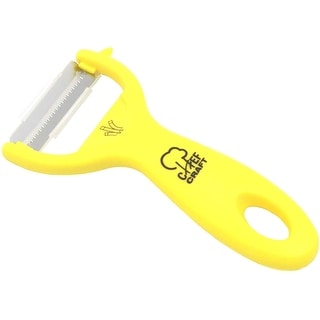 Chef Craft Y-Shaped Julienne Fine Vegetable Peeler - Stainless Steel Blade with Comfortable Handle