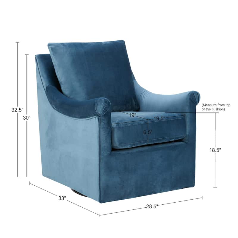 Madison Park Morton 360 degree Swivel Chair