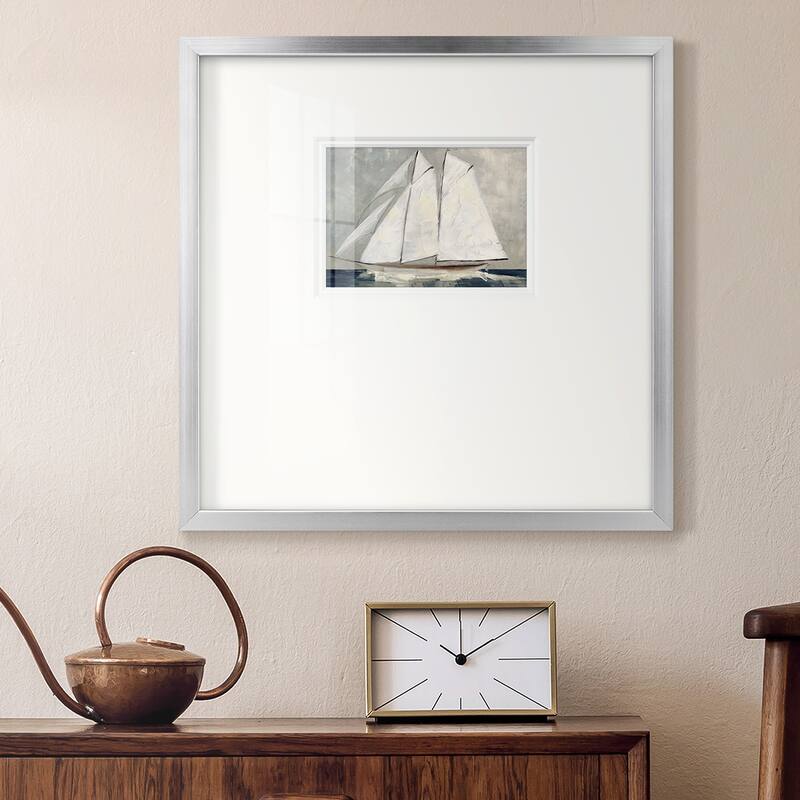 Setting SailPremium Framed Print