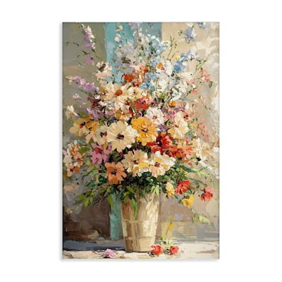 Stupell Happy Sunlit Bouquet Canvas Wall Art Design By Franklyn Gregory