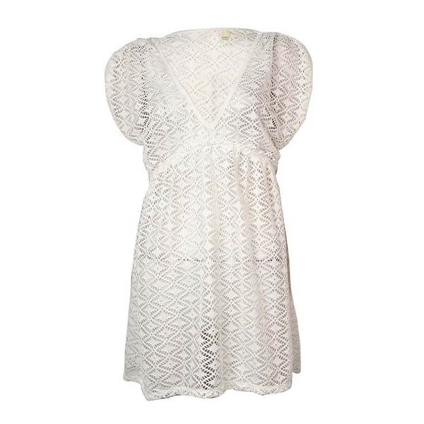 women's crochet swim cover up