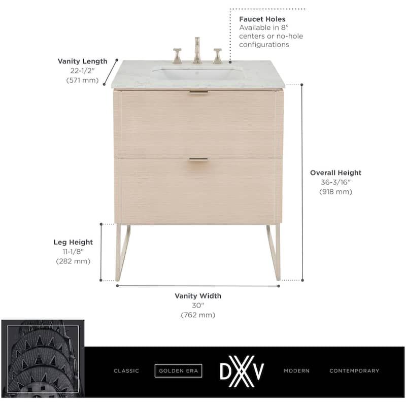 DXV Belshire Vanity Legs