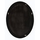 preview thumbnail 3 of 5, Allan Andrews Oval Chocolate Brown Wood Framed George Wall Mirror