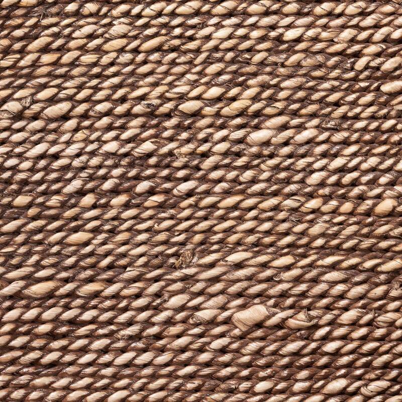 Jasper Seagrass Bar Stool with Mahogany Wood Frame - Coastal Seating with Woven Wingback and Cushioned Seat for Bar Island