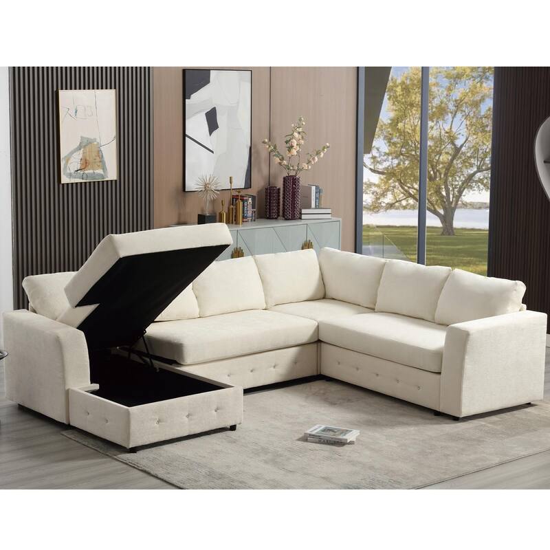 110.75" Sectional Sofa Oversized modular sofa