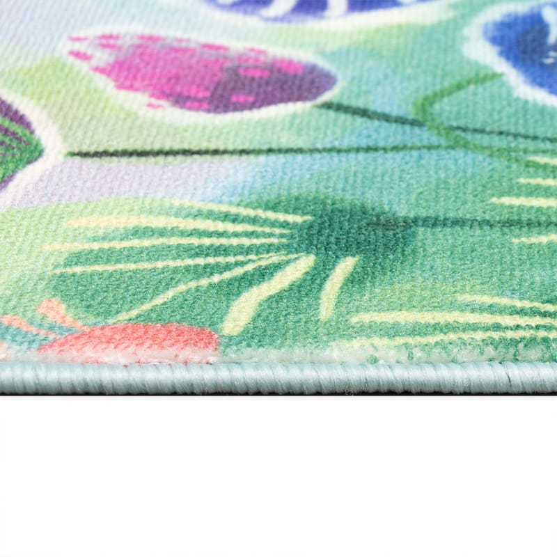 Liora Manne Siena Watercolor Wildflower Indoor Mat