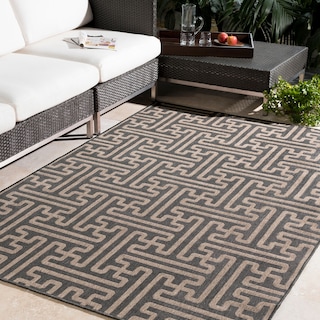 Nikki Greek Key Indoor/Outdoor Area Rug